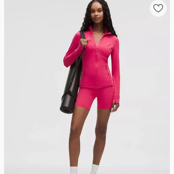 NWT Lululemon Align High-Rise Short 6in Raspberry Coulis Sz 10 - Picture 4 of 6